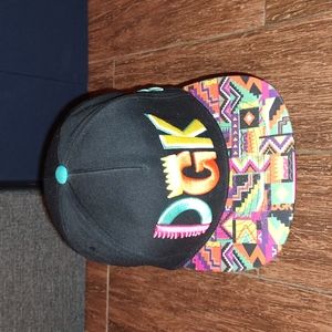 DGK 'Dirty Ghetto Kids' Multicolor Embroidered Baseball Adjustable Snapback Hat